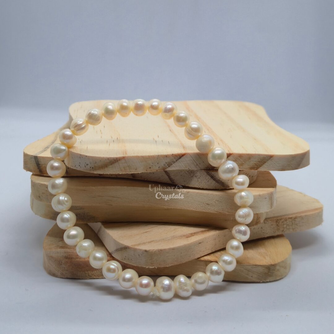 White Pearl Bracelet