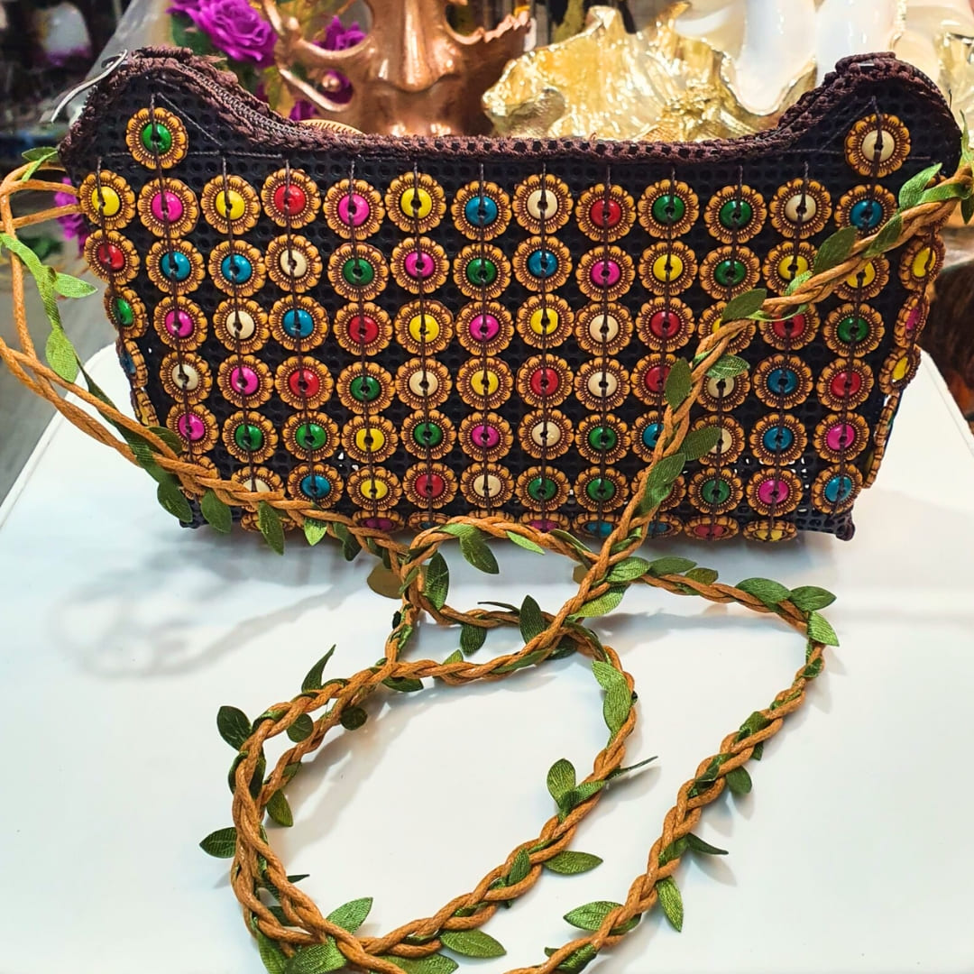 Uphaar Craft Handmade thread purse